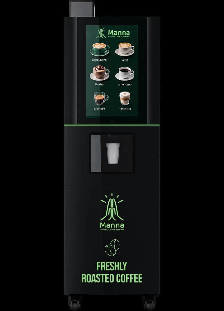 Manna Solo smart coffee kiosk